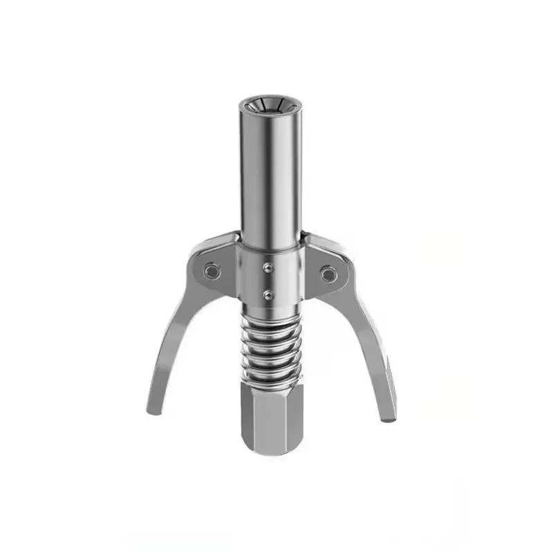 Соединительная муфта для смазочного пистолета 10000 PSI с двумя нажатиями, легко нажимать, масляный насос для смазочного пистолета, автомобильный шприц, наконечник для смазки, смазочная насадка