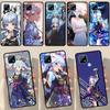 Kamisato Ayaka Genshin Impact Case For Realme 9 Pro Plus 8 8i 9i C35 GT Neo 2 Cover For OnePlus 10 9 Pro Nord2 8T 9R 10R