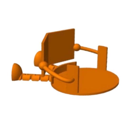 Держатель для салфеток № 67 в форме сидячего элемента, стойка для бумажных полотенец, простая установка, органайзер для ванной комнаты.