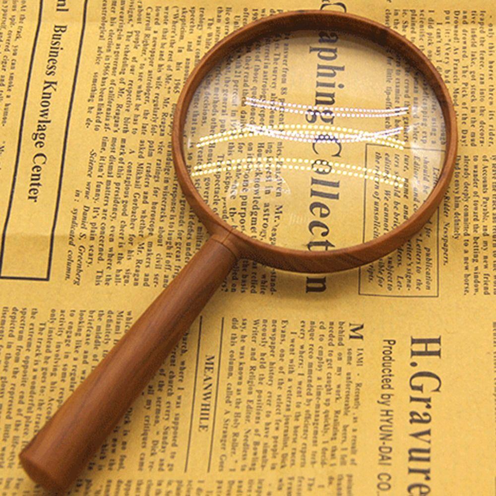 Высокое качество 10X 30X HD увеличительное стекло линзы для чтения ювелирных изделий лупы ручной микроскоп