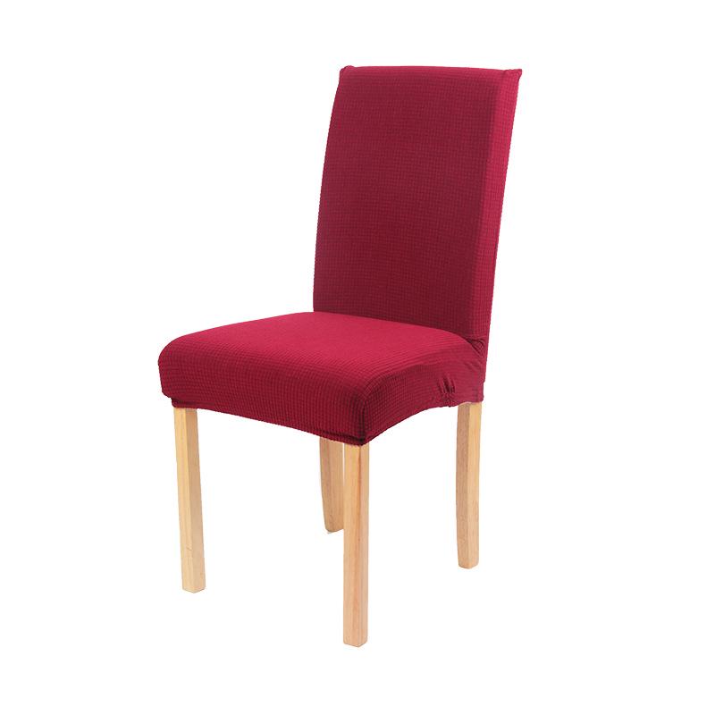 Водонепроницаемый чехол на стул, универсальный эластичный чехол на стул, чехол на домашний стул, полусплошной цвет, чехол на стул для отеля, чехол на стул