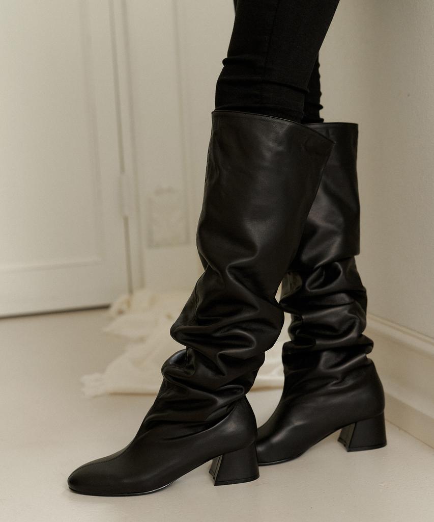 The Johi Maeve Knee-High Boots_2.5Cm, 5Cm (A Type)
