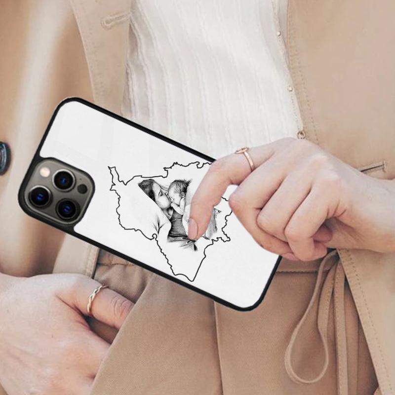 Punjab Map Outline Magnetic Phone Case For APPLE iPhone 17 Air 16 14 13 12 Pro Max 15 Plus Wireless Charge With MagSafe Cover