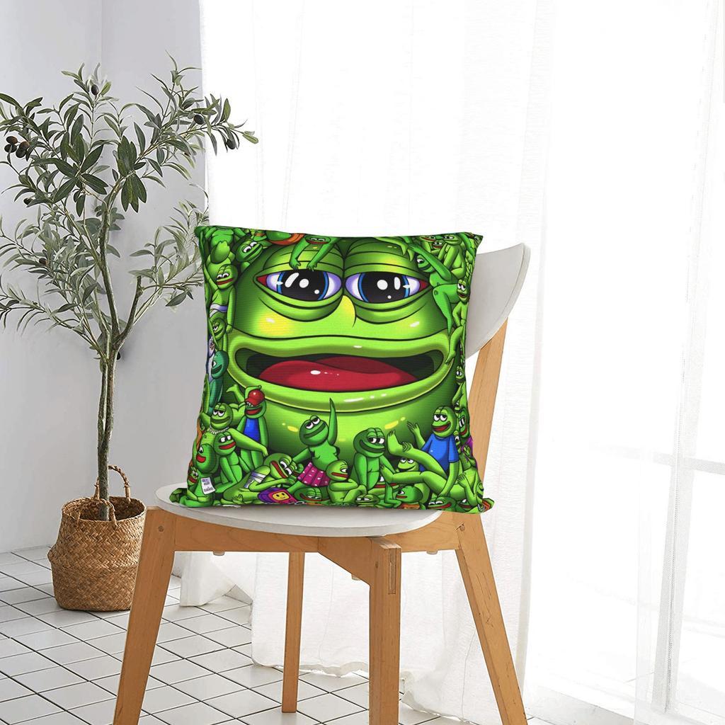 Pepe The Frog Pillowcases Vintage Pillow Case For Wedding Party Home Decor Custom Pillow Cover