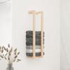 VidaXL Towel Rack 23x18x90 Cm Solid Pine Wood 822397