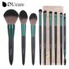 Professional 9Pcs Makeup Brushes Set Face Beauty Cosmetic Tools Eyeshadow Eyebrow Blush Blending Brushes With Makeup Bags