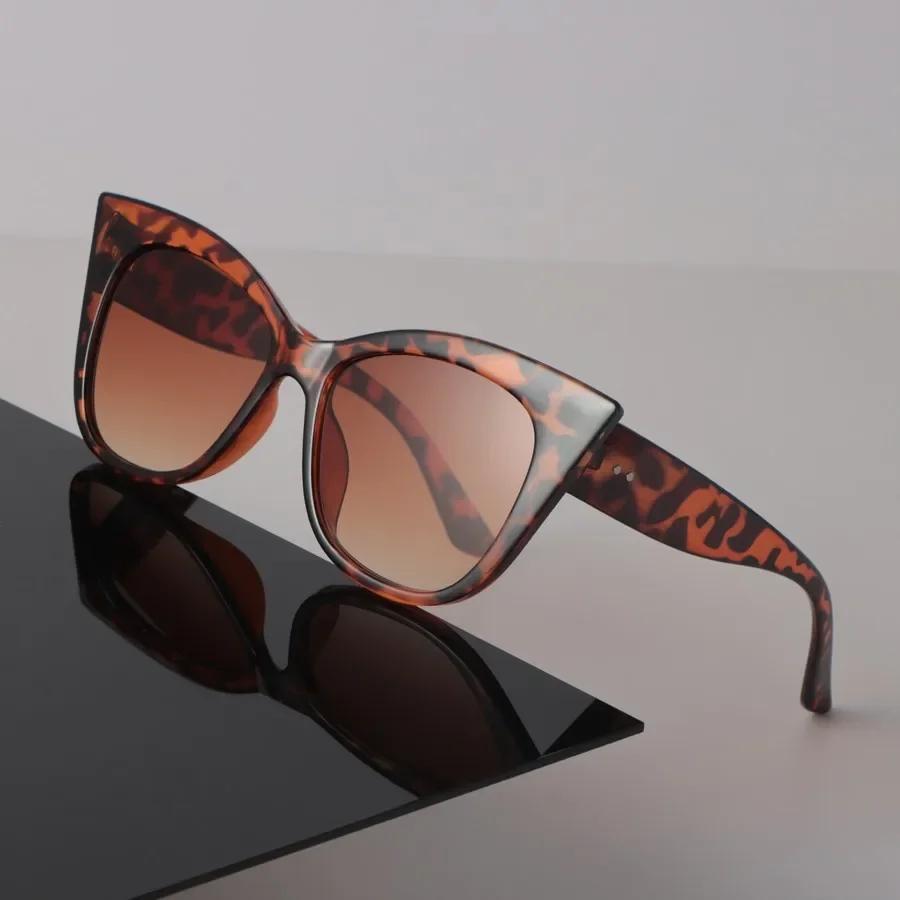 Cat Eye Sunglasses Women Men Vintage Stylish Mirror Minimalist Lens Sun Glasses Female Male Cool Personality