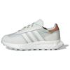 Originals Retropy E5 Abrasion Resistant Low Top Casual Running Shoes Women's White Brown Sneakers JH7203