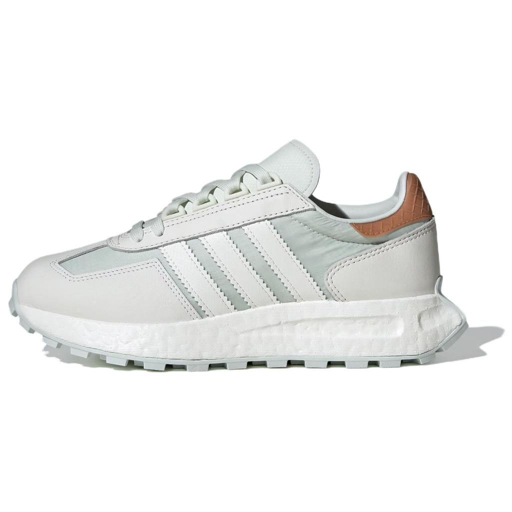 Adidas Originals Retropy E5 Classic Comfortable Durable Low-Top Running Shoes Women Sneakers White Brown JH7203