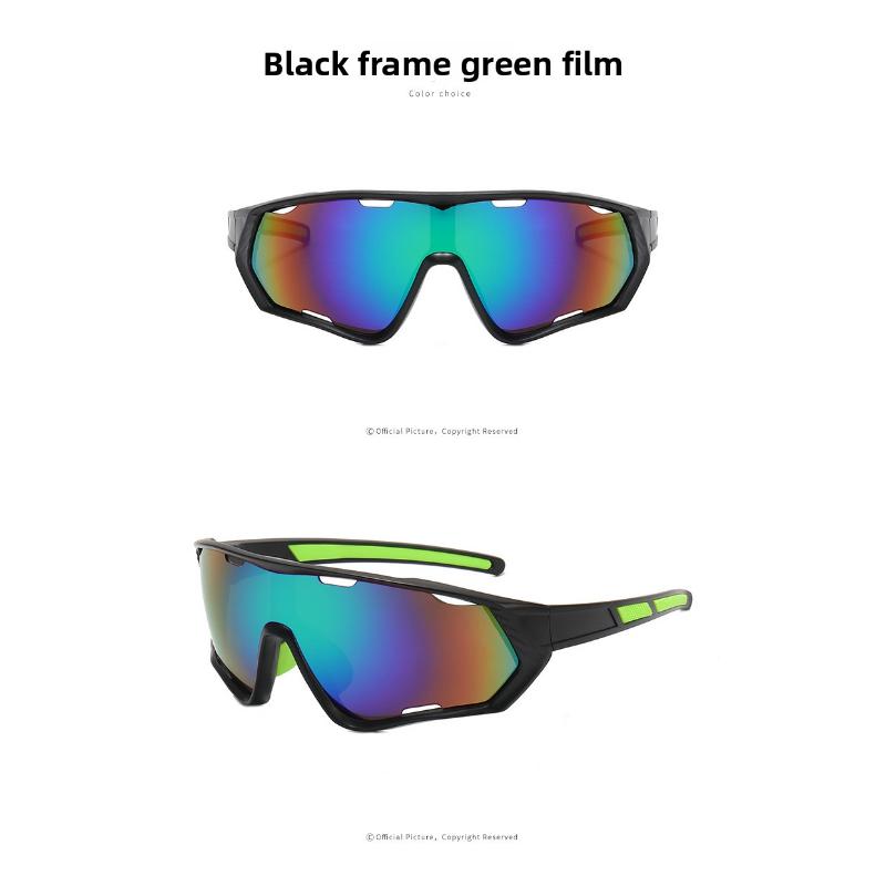 New Colorful Bicycle Riding Glasses Women's Sunglasses European and American Outdoor Sports Sunglasses Men's