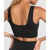 Gymshark Корсет бесшовный спортивный бюстгальтер черный B9a7p Bb2j