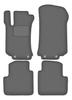 Velour graphite car mats for: Mercedes R V251 / R251 minivan (2005-2013)