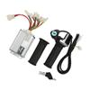 36V 1000W Motor Brushed Speed Controller with Locking Battery Display Throttle Twist Grip for Mini
