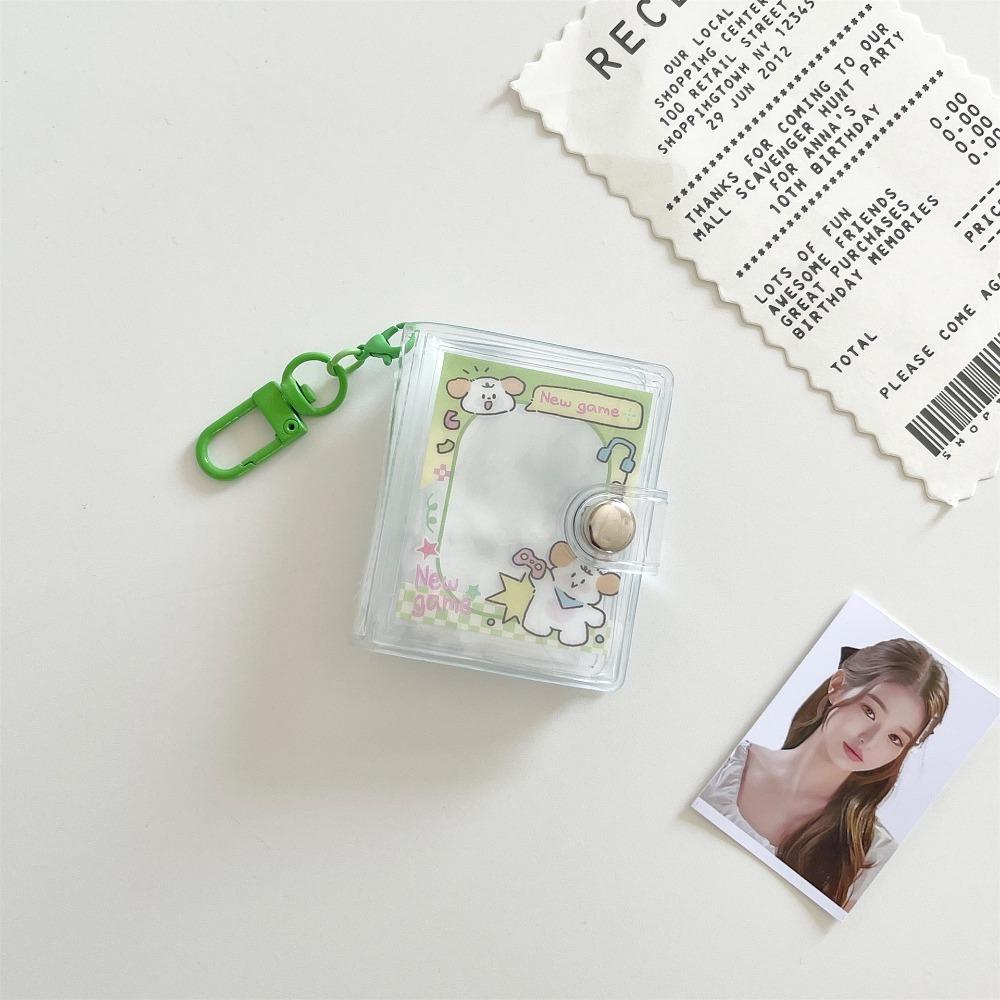 Держатель для фотокарточек Cartoon Idol, 2-дюймовый альбом для хранения карточек, мини-фотоальбом для девочек