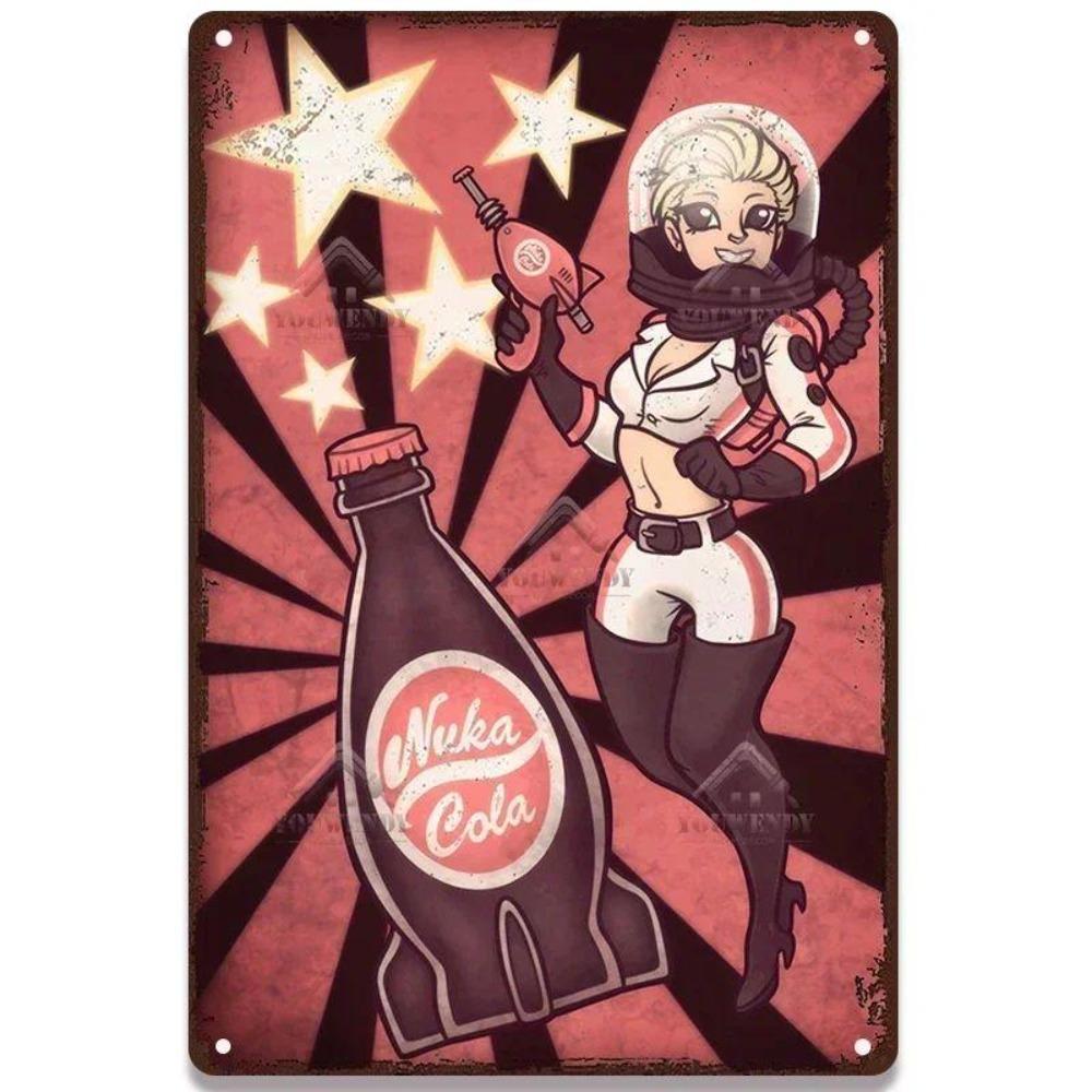 Металлическая жестяная табличка Coca-Cola Бар Декор стены 30x20см Ретро Винтажный Кафе Постер