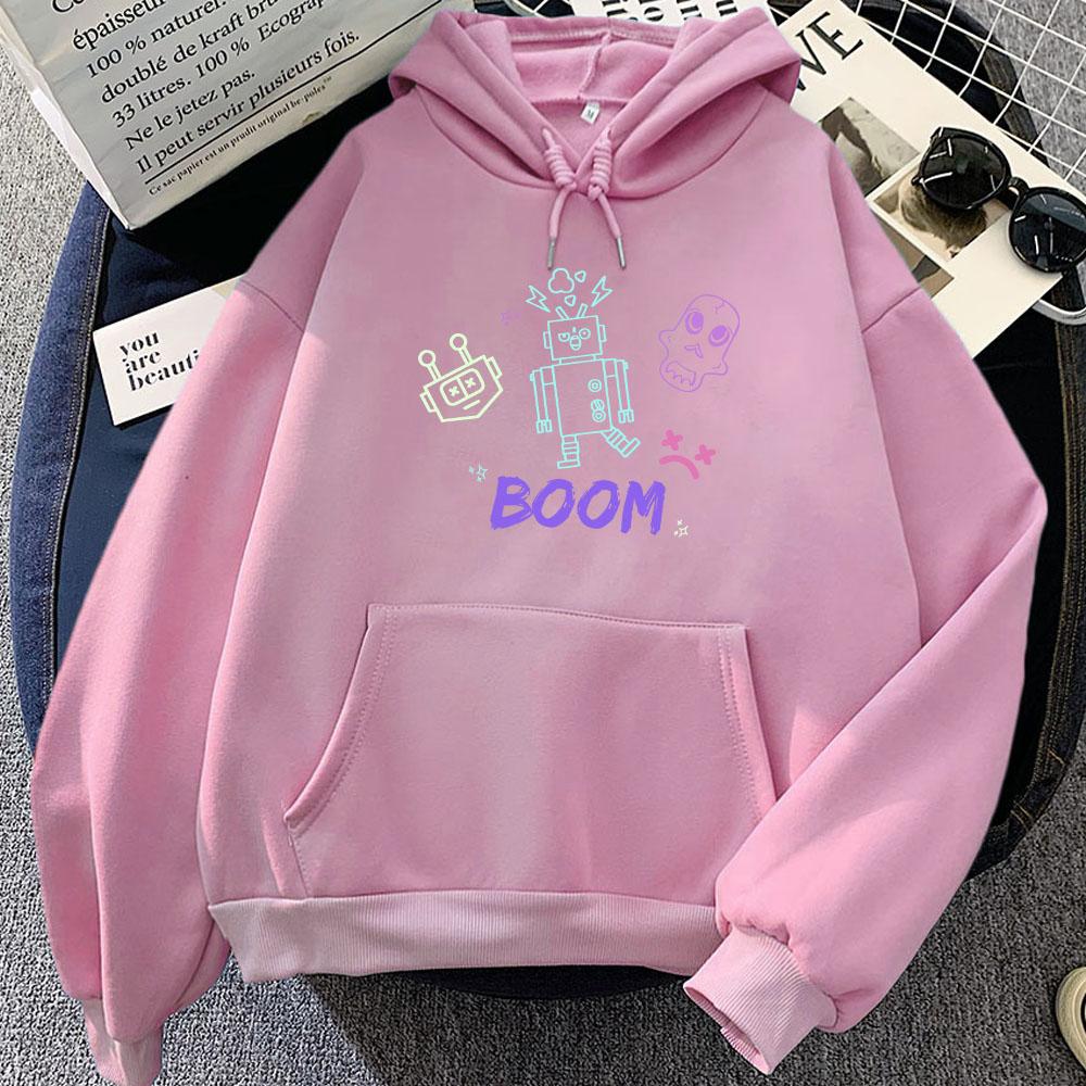 Monkey Boom Jinx Arcane Game Hoodies You Got Jinxed Graphic Printing Sweatshirt Streetwear Hooded Women Sudadera