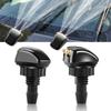 2pcs Universal Front Windshield Washer Wiper Nozzle Sprayer Sprinkler Water Spout Outlet