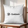Классический бренд GGoldwin Наволочка для подушки Натуральный лен Органическая ткань Двусторонняя печать Чехлы для диванных подушек Домашний декор