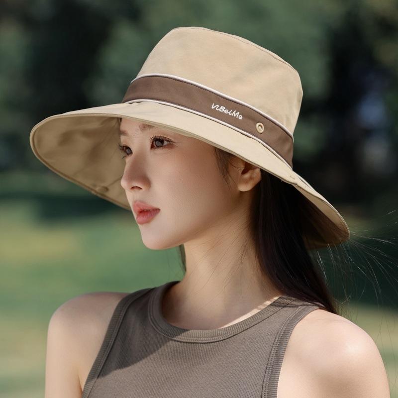 Шляпа для походов на открытом воздухе, женская шляпа-ведро с тентом, походная шляпа с защитой от солнца, с большими полями и защитой от ультрафиолета
