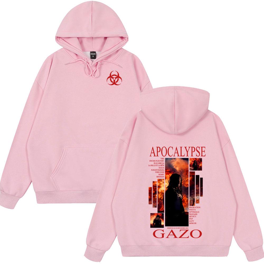 Hot Sale APOCALYPSE Album Hoodies Men Women Hip Hop Fashion Pop Music Streetwear Male Casual Tops Oversized Long Sleeve Clothing