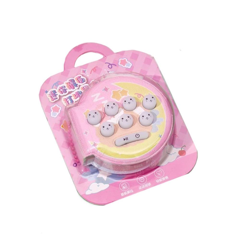 Multi-functional Music Notepad Keychain Bag Pendant Toy Key Ring Cartoon Notepad Pendant Game