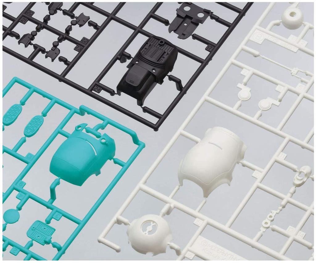 Hasegawa Пластиковая модель Mechatro Wego Milk Cacao Scale от Creator Works Series CW10 № 02 и 1/35