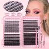 D Curl Large Capacity 30D/40D/50D Mixed Eyelash Set - 640 Clusters