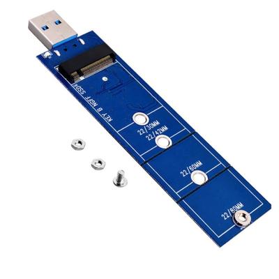 Компактный адаптер-конвертер M.2 NGFF SSD в USB 3.0. Поддерживает несколько размеров и операционных систем. Высокоскоростной доступ