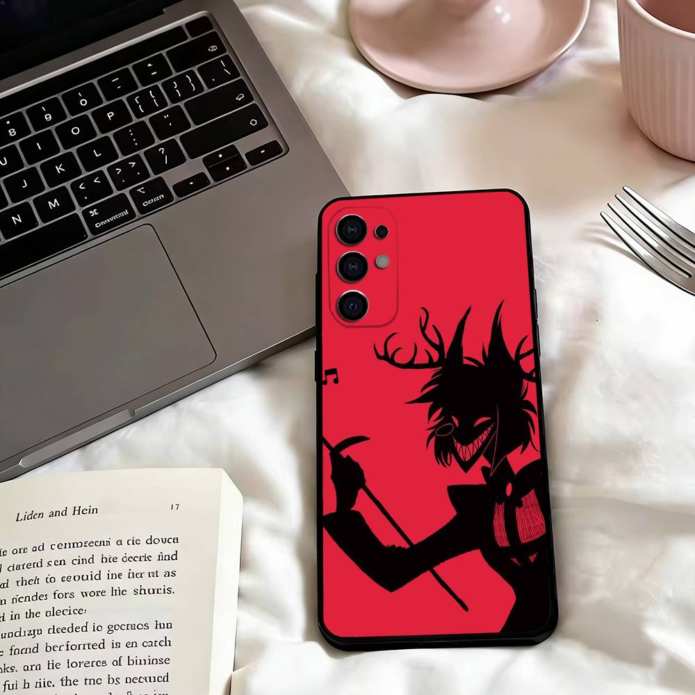 A-Alastor H-Hazbin H-Hotel Чехол для телефона для Samsung S25,S24,S21,S22,S23,S30,Ultra,S20,Plus,Fe,Lite,Note,10,Черный чехол