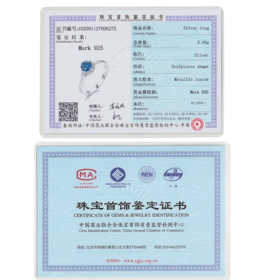 Umcho Кольца с синим сапфиром и драгоценными камнями для женщин, натуральное серебро 925 пробы, кольцо Halo Promise, обручальное ювелирное изделие для свадебной вечеринки, подарок