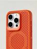 Luxury Matte Heat Dissipation Hole For Magsafe Case For iPhone 16 15 14 13 12Pro Max Plus Magnetic Wireless Charge PC Hard Cover
