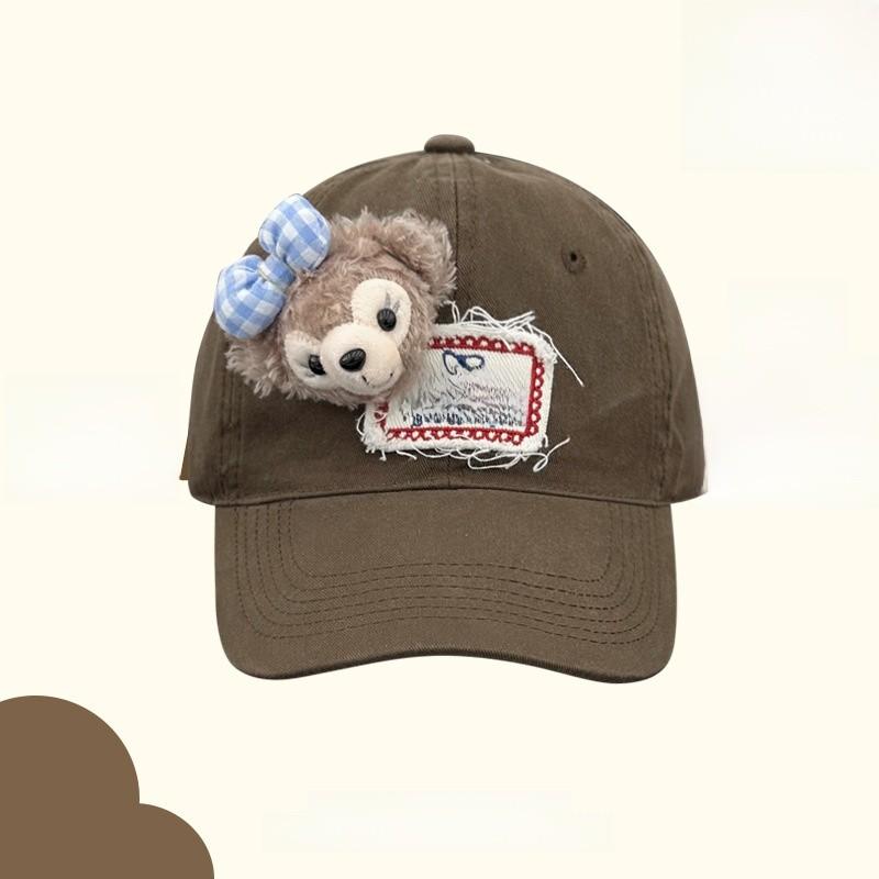 Cute Breathable Baseball Hat With Shelliemay Dolls Decor And Letter Embroidery Design For Women Sun Protection Summer Accessory