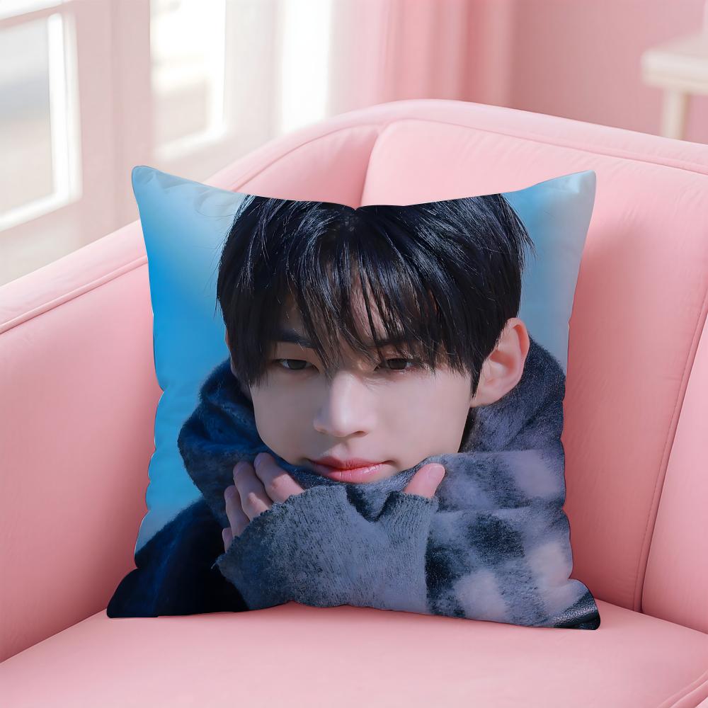 actor fresh DDohoon Cushion Cover Pillow Case Soft Skin Friendly Fabric Concealed Zipper