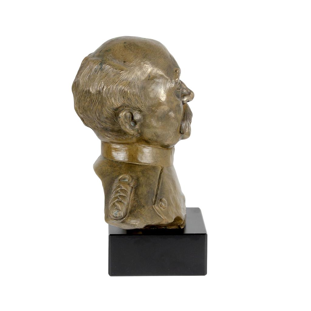 Otto von Bismarck - marble bust, statuette of a famous person, decoration for office, school, and hotel by the Art-Dog brand