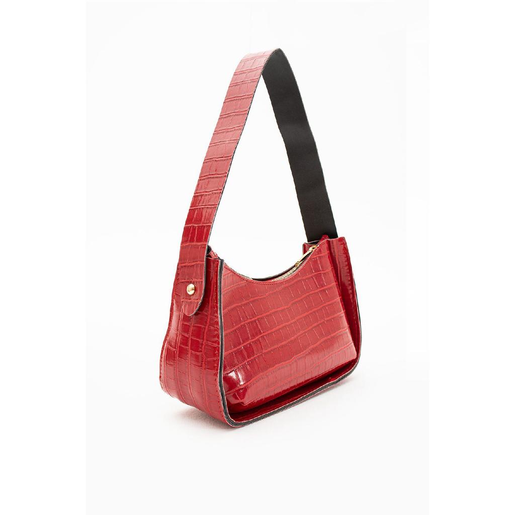 Women's 2 Pack Crocodile Patterned Baguette Bag Stylish Handbag Suitable For Daily Use