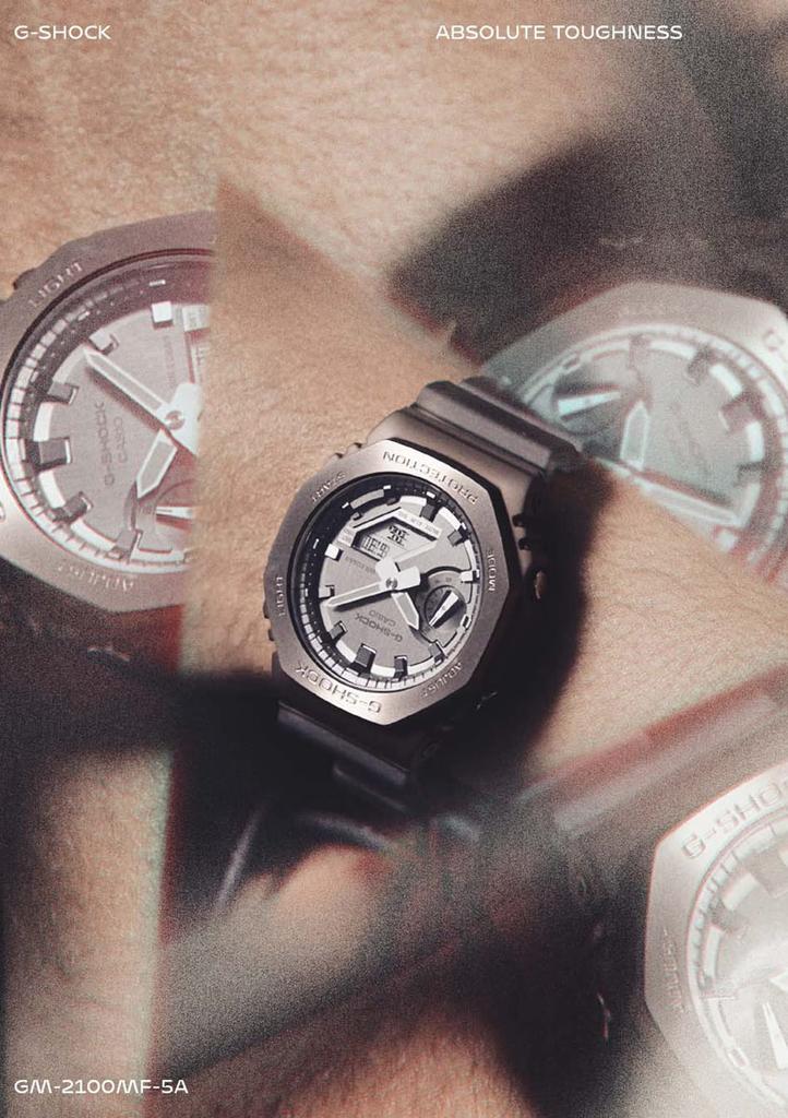 Часы с металлическим покрытием MIDNIGHT FOG SERIES коричневые [Casio] G-Shock [] GM-2100MF-5AJF мужские