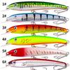 1pc 28.8g 43.8g Fishing Lures Minnow Artificial Hard Baits Wobblers Tackle Pesca Carp Pike Walleye Sea Fishing Hooks