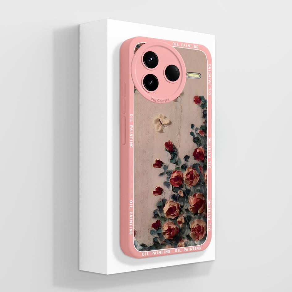 Для Redmi K80 K30 K30i K30S K40 K40S K50 K60 K60E K70 K70E Pro Gaming Ultra Turbo 3 4 Чехол Pretty Flower Мягкий силиконовый противоударный чехол для Redmi Capa