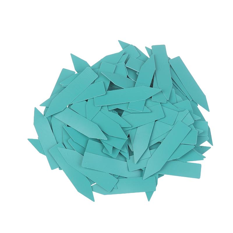 100Pcs Garden Plant Tag Labels Plant Accessories Flower Pots Plastic Plant Tags Nursery Markers Seedling Labels Mark DIY Tools