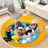 1 шт. Круглый ковер Looney Tunes для офиса, спальни, гостиной, декор для дома, декор комнаты, Offic a1016168
