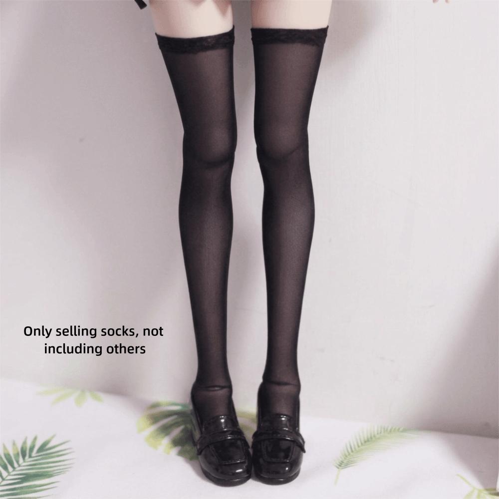 1Pair Stretch Textile Doll Slouch Socks for OB22 OB24 Azone Blythe Doll Doll Accessories