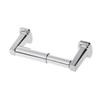 Wall Mounted Toilet Paper Holder Chrome Finish Zinc Alloy Easy Roll Change Bathroom Accessory Durable Corrosion Resistant Simple