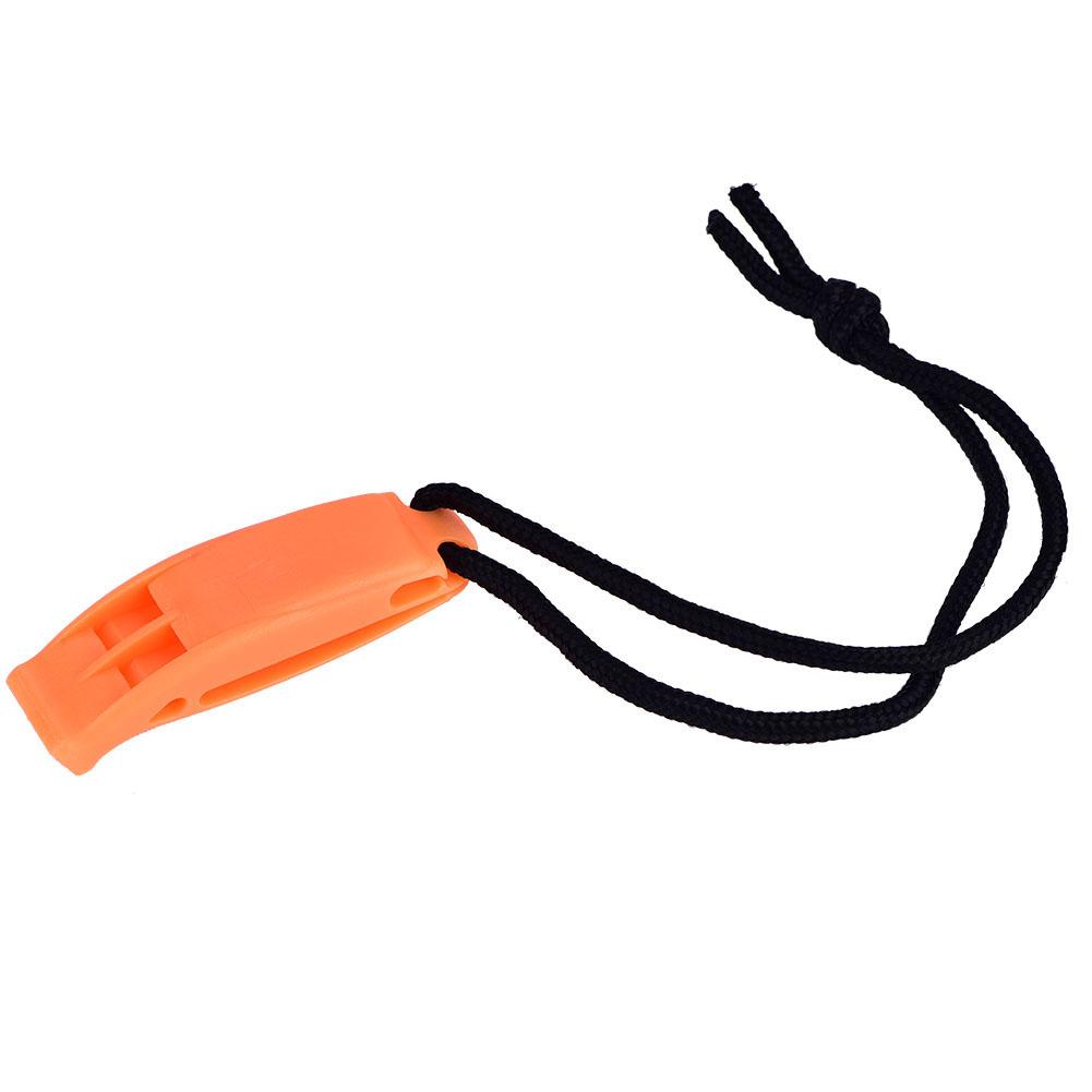 Loud Survival Safety Emergency Rescue Whistle for Diving Hiking Camping(Orange)