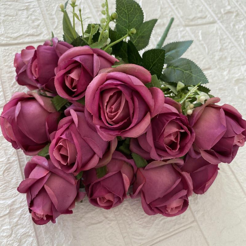 Роскошный искусственный букет пионов для свадьбы, дома, офиса, цветы в подарок, украшения