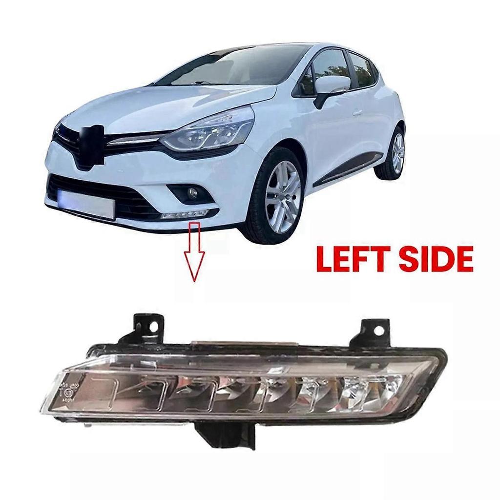 Car Daytime Running Lights Set (Left & Right) for Renault Clio IV 2017-2020 Replacement for 266051034R 266007864R
