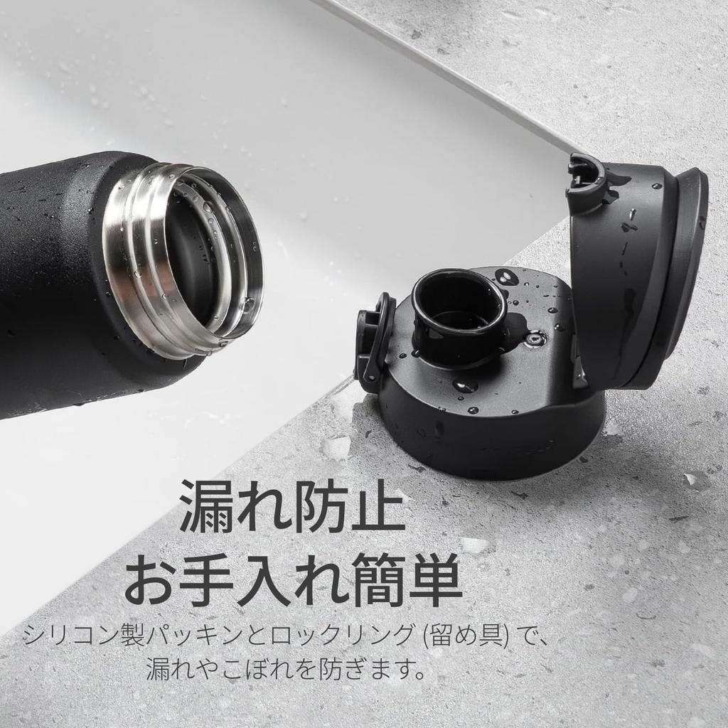 Бутылка RHINOSHIELD AquaStand Magnetic Bottle 700 мл с термоизоляцией и круглым горлом для питья из нержавеющей стали Бутылка для воды с MagSafe