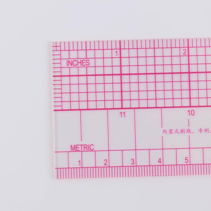 Швейные аксессуары, 60 см, общая двухсторонняя метрическая прямая линейка