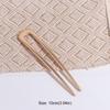 Metal U Shape Barrettes Simple Hair Clip Beauty Chinese Hair Pin  Hair Accessory