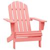 VidaXL Adirondack Garden Chair Solid Fir Wood Pink 315877