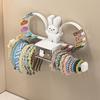 Hairpin Hairband Storage Rack Punch-free Hair Clip Organizer Rack HairHoop Display Holder  Bathroom